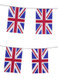 Union Jack Rectangle Bunting, Plastic