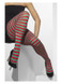 Opaque Tights Striped, Red & Green