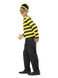 Where's Wally Odlaw Costume, Black & Yellow