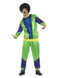 80s Height of Fashion Shell Suit Costume, Male, Gr
