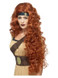 Medieval Warrior Queen Wig, Auburn