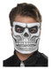 Day of the Dead Skeleton Mask, White