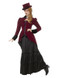 Deluxe Victorian Vampiress Costume, Burgundy