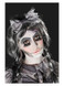 Smiffys Make-Up FX, Damaged Doll Kit, Aqua, Black