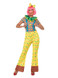 Giggles The Clown Lady Costume, Multi-Coloured