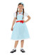 Country Girl Costume, Blue & White