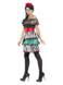 Day of the Dead Senorita Doll Costume, Multi-Colou