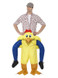 Piggyback Chicken Costume, Yellow
