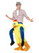 Piggyback Chicken Costume, Yellow