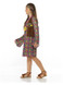 Hippie Girl Costume, with Dress, Multi-Coloured