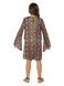 Hippie Girl Costume, with Dress, Multi-Coloured