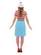 Where's Wally? Wenda Costume, Red & White with Dress