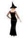 Glam Witch Costume, Black