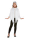 Ghost Hooded Cape, White