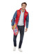 Back to the Future Marty McFly Costume, Red
