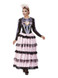 Deluxe Day of the Dead Senorita Costume, Pink