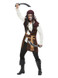Dark Spirit Pirate Costume, Brown, Mens