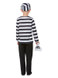 Convict Costume, Black & White, Child