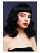 Fever Bettie Wig with Short Fringe, Black