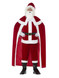 Deluxe Mr and Mrs Claus Couples Costume