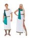 Deluxe Roman Empire King and Queen Couples Costume