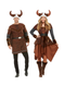 Barbarian Viking Couples Costume