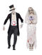 Till Death Do Us Part Zombie Bride and Groom Couples Costume