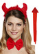 Ladies Red Devil Fancy Dress Kit