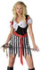 Ladies Playful Pirate Fancy Dress Costume