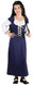 Girls Blue Maid Marion Fancy Dress Costume