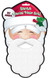 Self Adhesive Santa Moustache & Beard