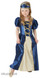 Girls Renaissance Princess Fancy Dress Costume