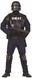 Mens American SWAT Fancy Dress Costume