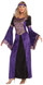 Ladies Purple Medieval Maiden Fancy Dress Costume