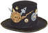 Adults Steampunk Fancy Dress Mini Hat
