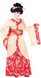 Ladies Floral Geisha Fancy Dress Costume