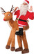 Men's Riding Rudolph Fancy Dress Costume