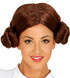 Ladies Space Princess Fancy Dress Wig