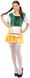 Ladies Oktoberfest Beer Lady Fancy Dress Costume