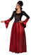 Ladies Long Royal Vampire Fancy Dress Costume