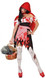 Ladies Dead Red Riding Hood Fancy Dress Costume