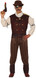 Mens Victorian Steampunk Fancy Dress Costume