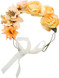 Ladies Peach Flower Festival Headband