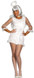 Ladies White Angel Fancy Dress Costume