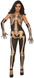 Ladies Sexy Miss Bones Fancy Dress Costume