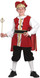 Boys Medieval King Fancy Dress Costume