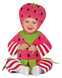 Baby Girls Strawberry Fancy Dress Costume