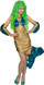 Ladies Deluxe Sexy Mermaid Fancy Dress Costume
