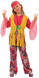 Girls Hippy Fancy Dress Costume