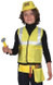 Childrens 6 piece Workman Fancy Dress Costume